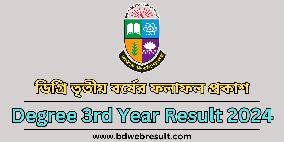 Degree 3rd Year Result 2024